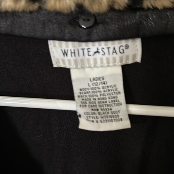 White stag ladies size large 12 to 14. For leopard print collar. - Picture 4 of 6